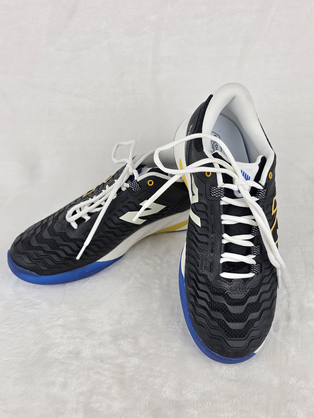 New Balance Fresh Foam X CT-Rally v2 Mens 9.5 Black Blue Tennis Shoes